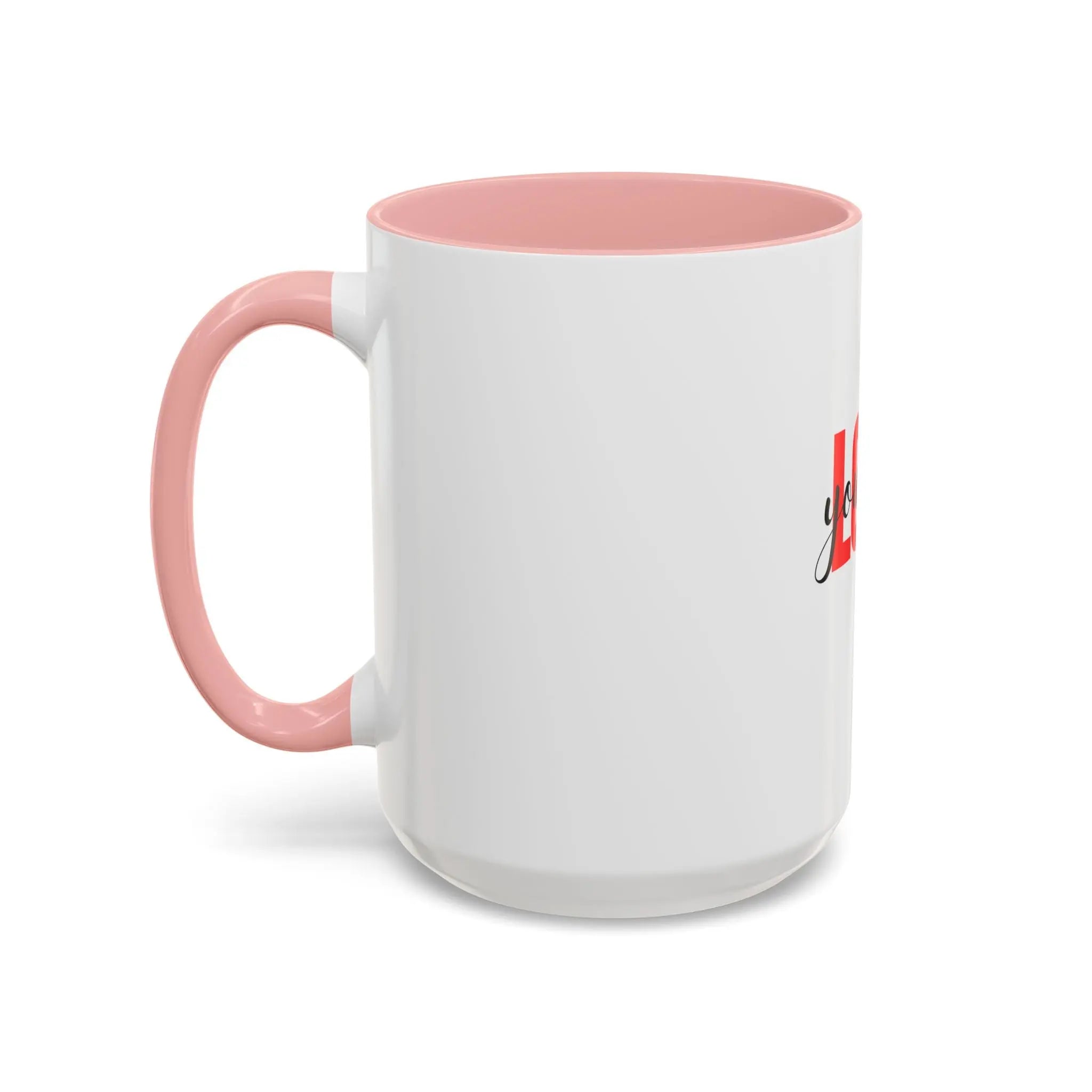 Love Yourself Accent Coffee Mug — Self-Love Inspirational Ceramic Mug Printify
