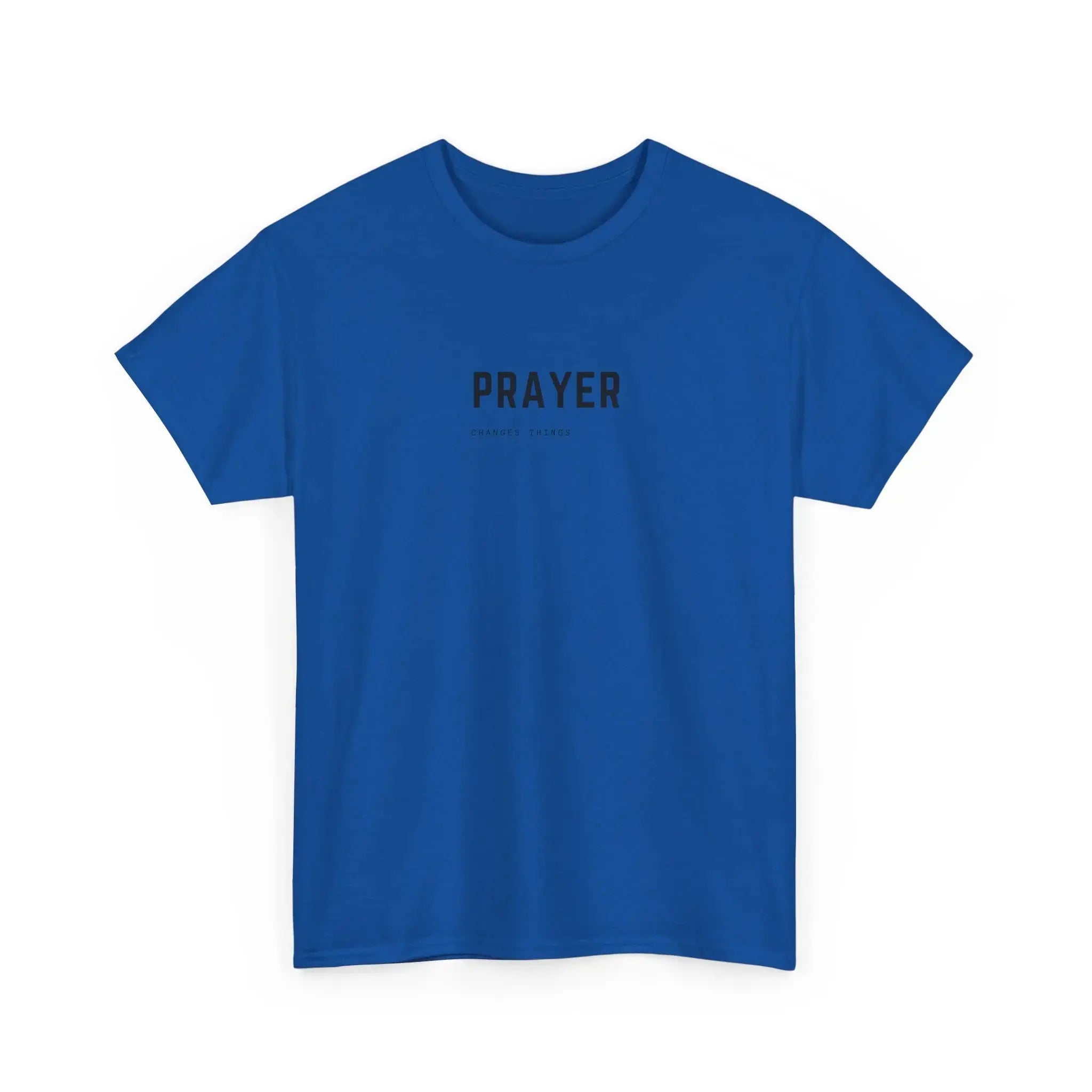 Prayer Tee — Minimal Faith Graphic T-Shirt Printify