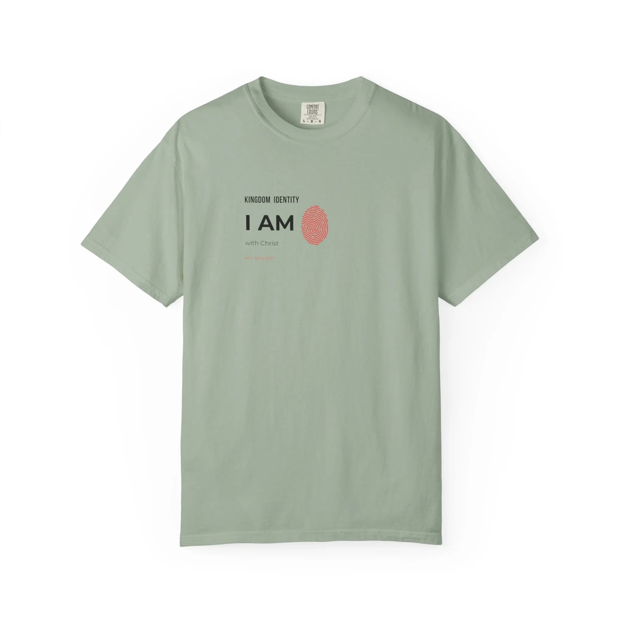 I AM Fingerprint Tee — Empowerment Graphic T-Shirt Printify
