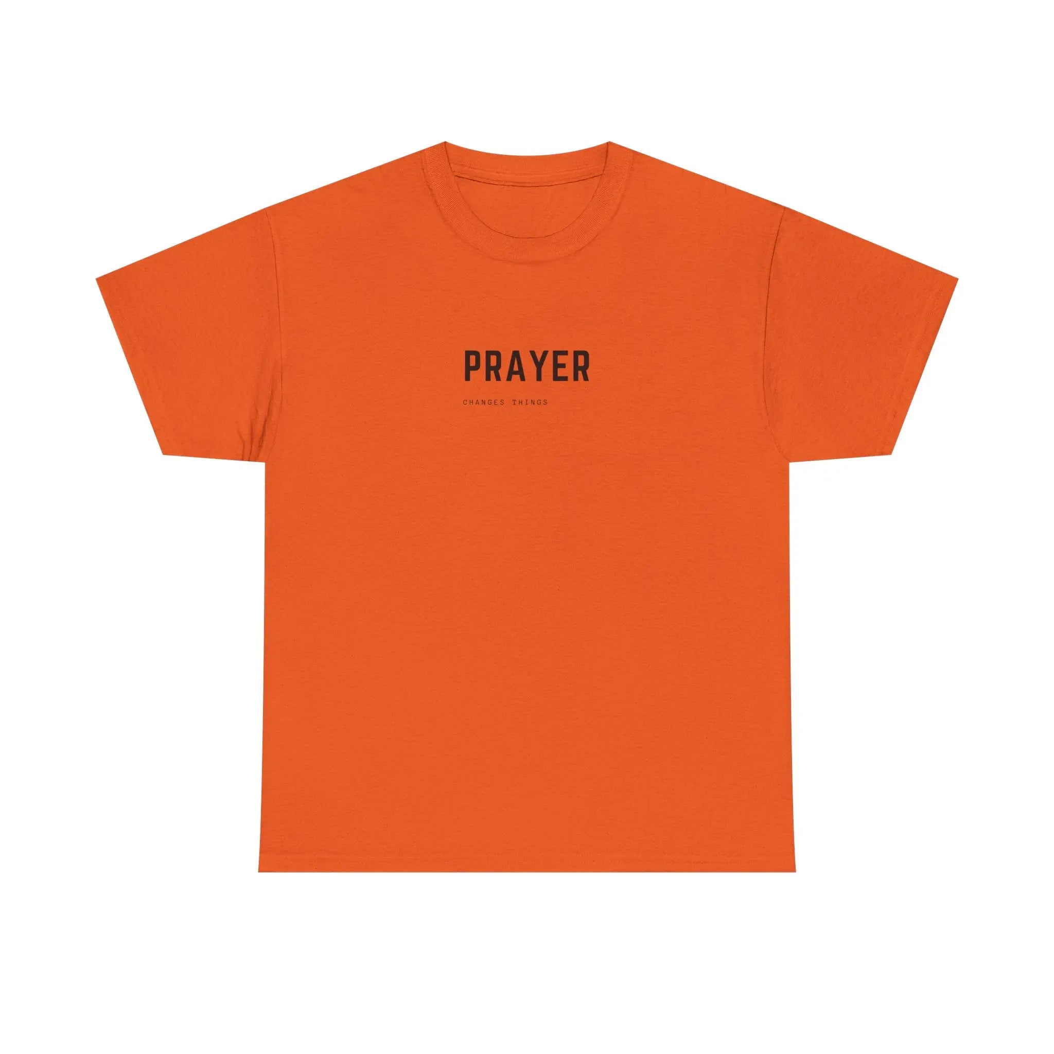 Prayer Tee — Minimal Faith Graphic T-Shirt Printify