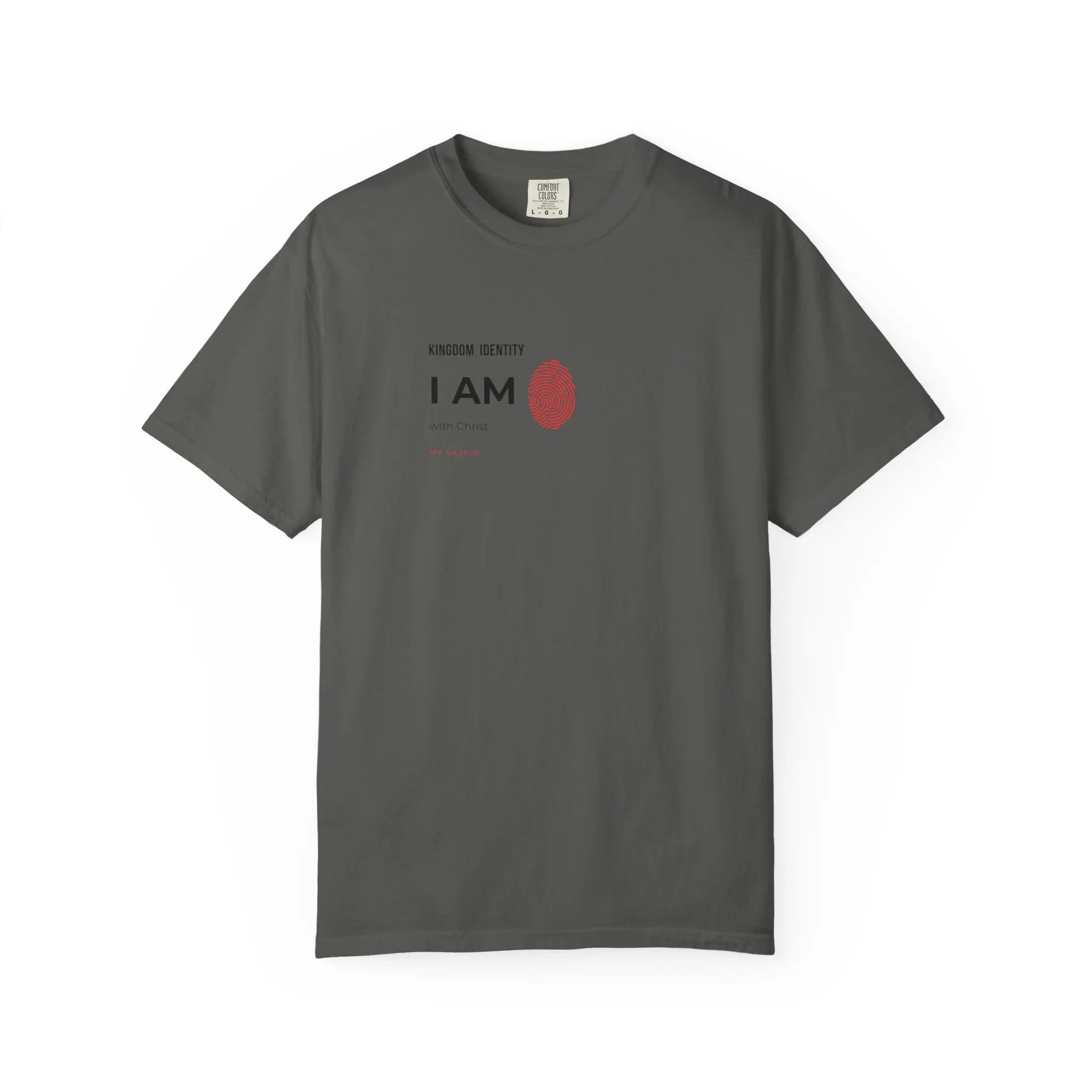 I AM Fingerprint Tee — Empowerment Graphic T-Shirt Printify