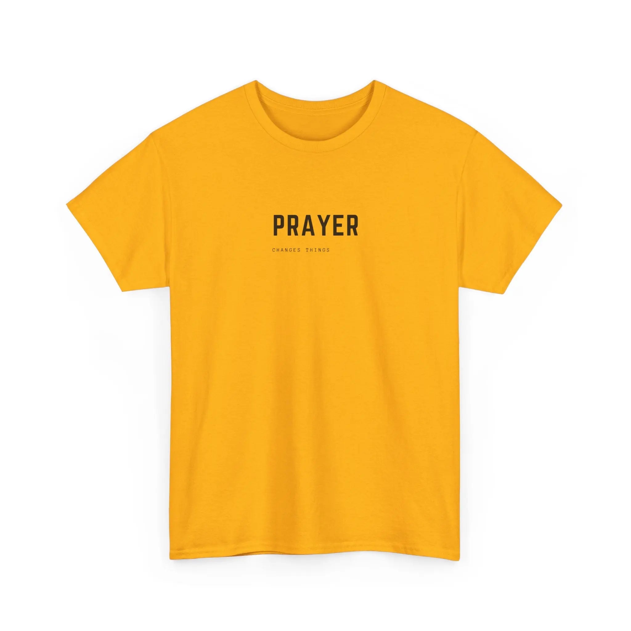 Prayer Tee — Minimal Faith Graphic T-Shirt Printify