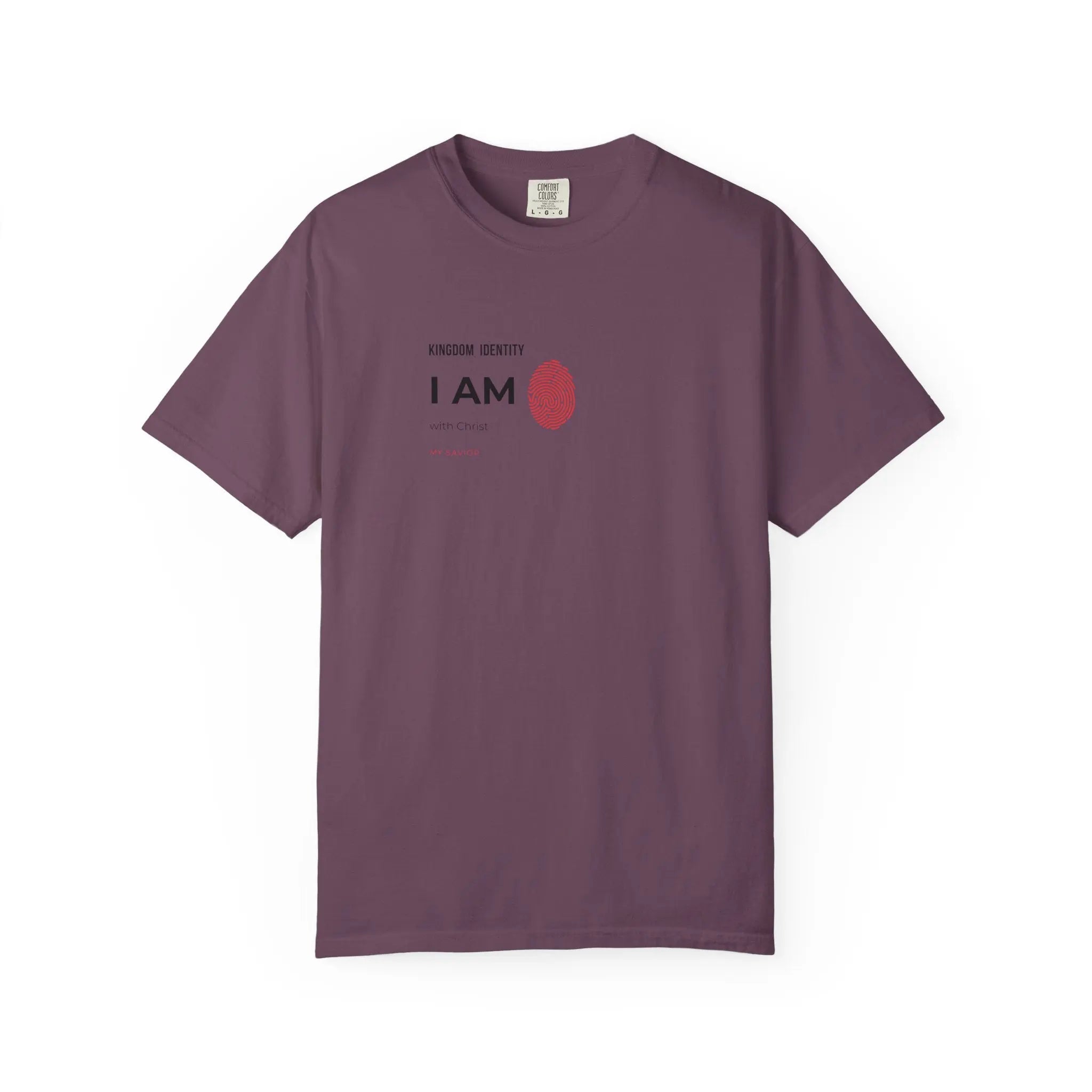 I AM Fingerprint Tee — Empowerment Graphic T-Shirt Printify