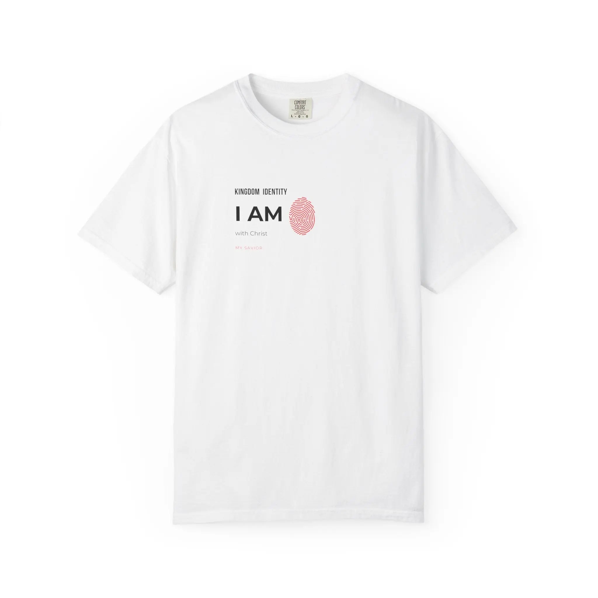 I AM Fingerprint Tee — Empowerment Graphic T-Shirt Printify
