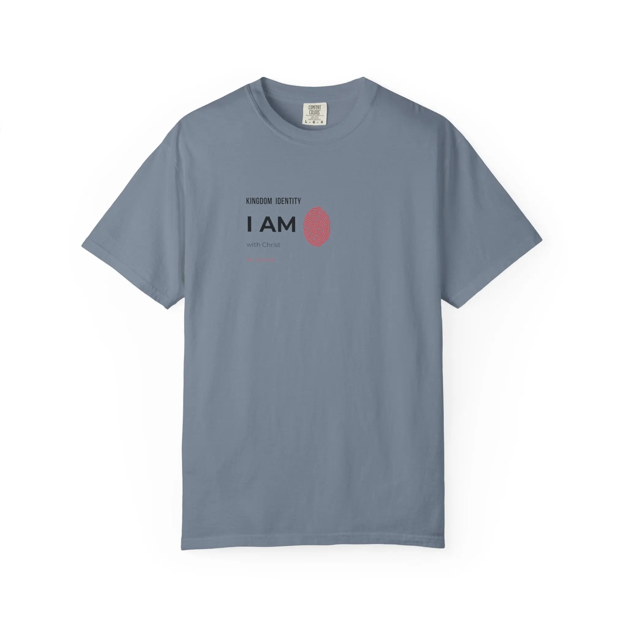 I AM Fingerprint Tee — Empowerment Graphic T-Shirt Printify
