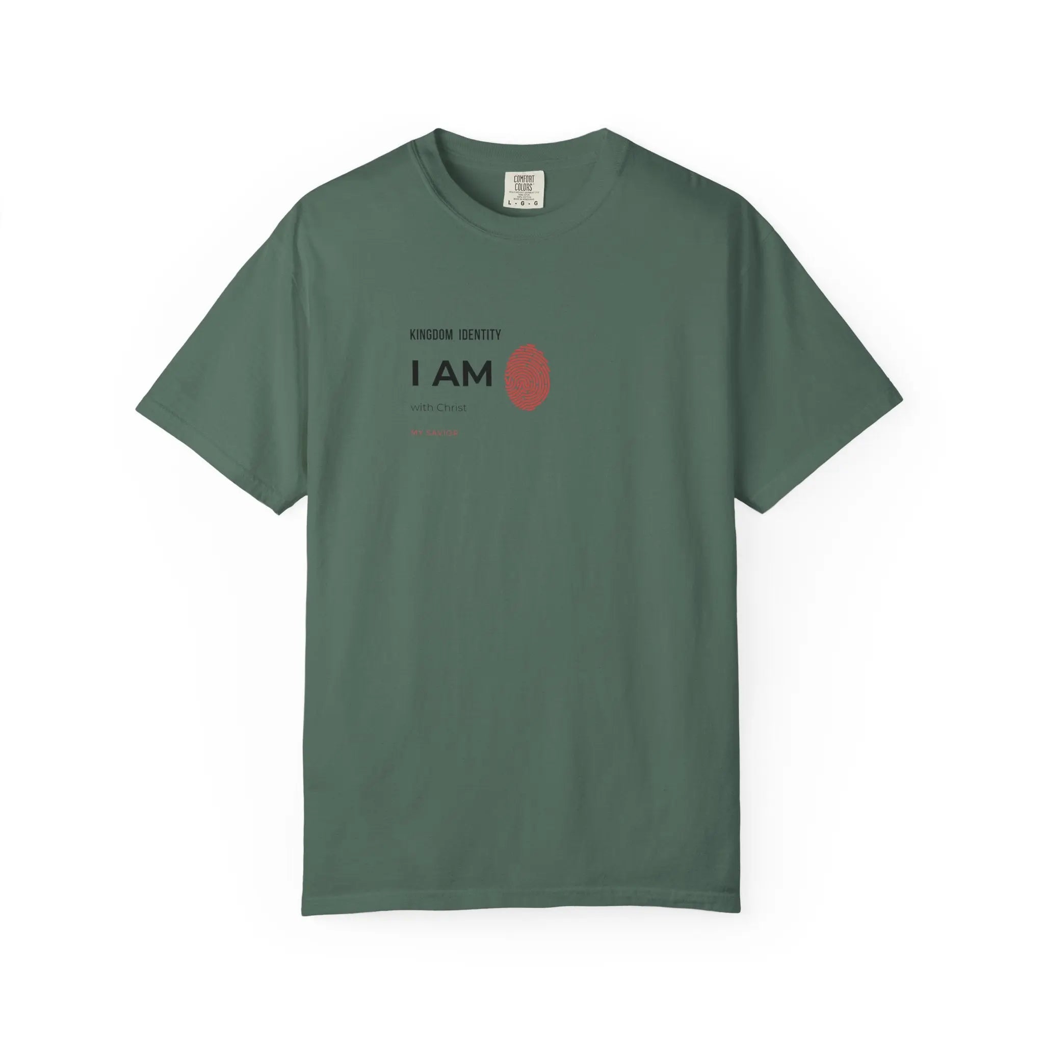 I AM Fingerprint Tee — Empowerment Graphic T-Shirt Printify