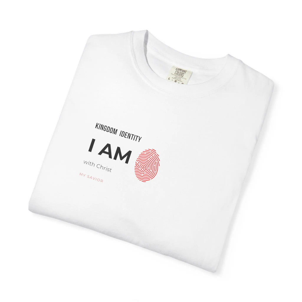 I AM Fingerprint Tee — Empowerment Graphic T-Shirt Printify