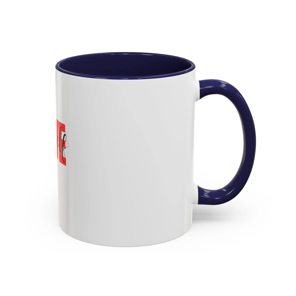Love Yourself Accent Coffee Mug — Self-Love Inspirational Ceramic Mug Printify