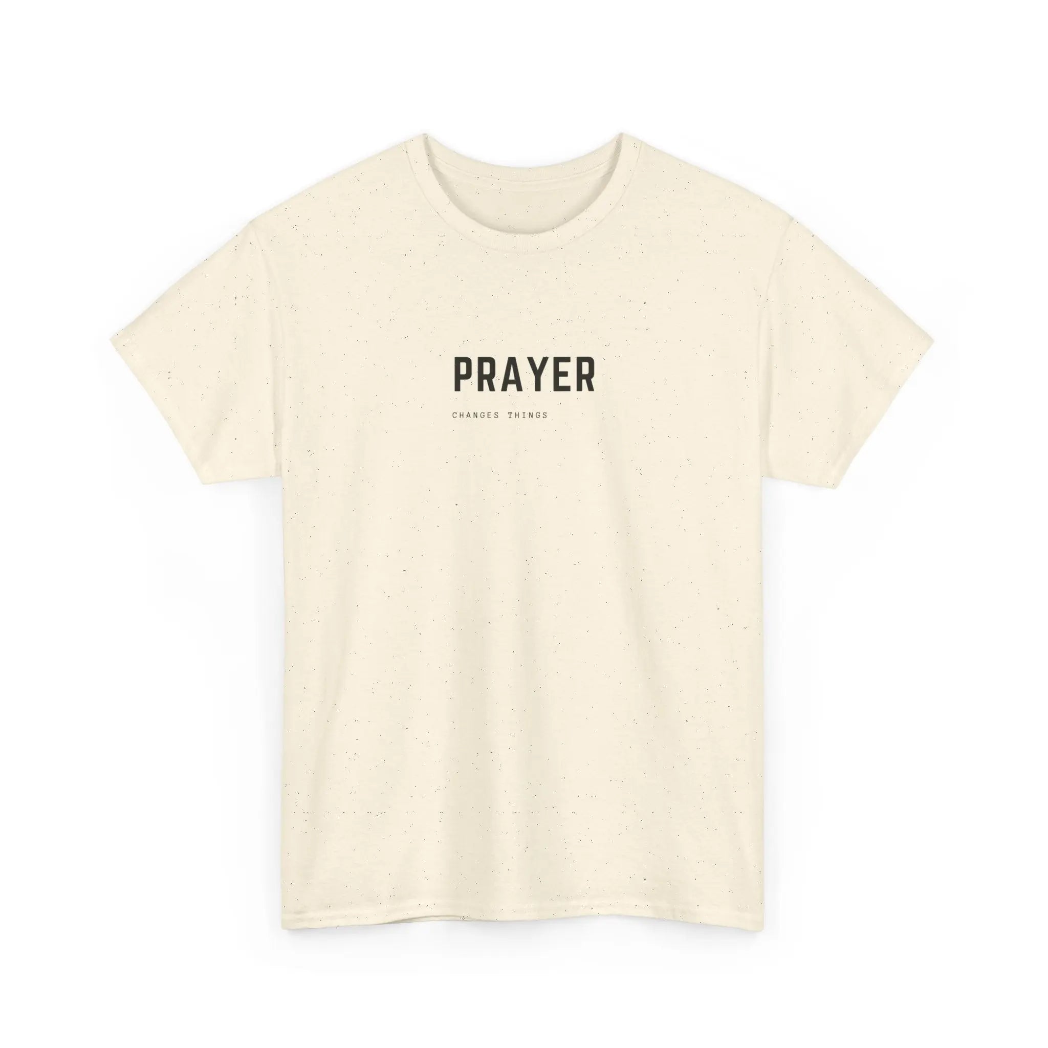 Prayer Tee — Minimal Faith Graphic T-Shirt Printify