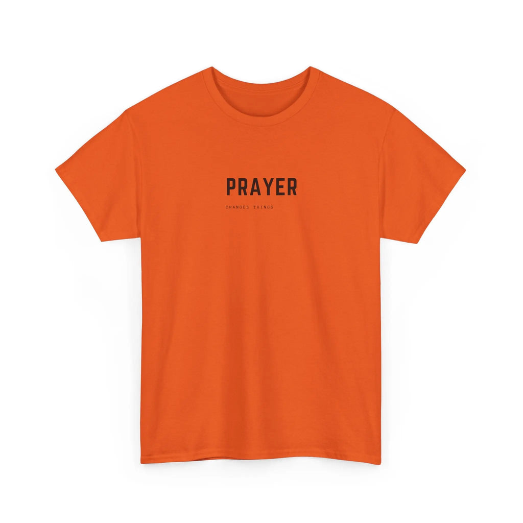 Prayer Tee — Minimal Faith Graphic T-Shirt Printify