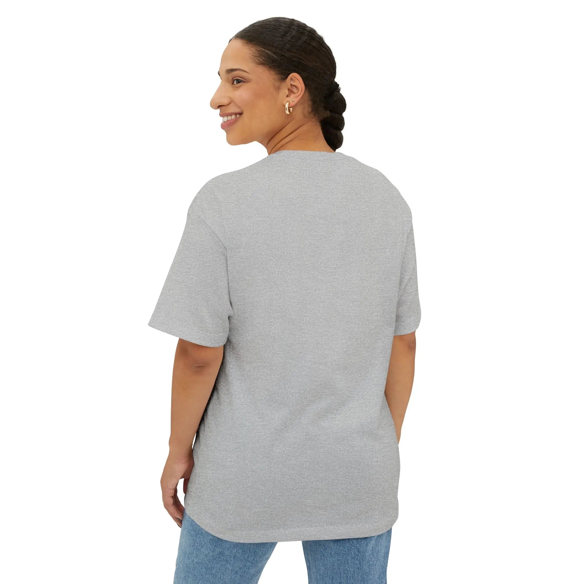 John 3:16 Minimalist Boxy Tee — Christian Faith Oversized T-Shirt Printify