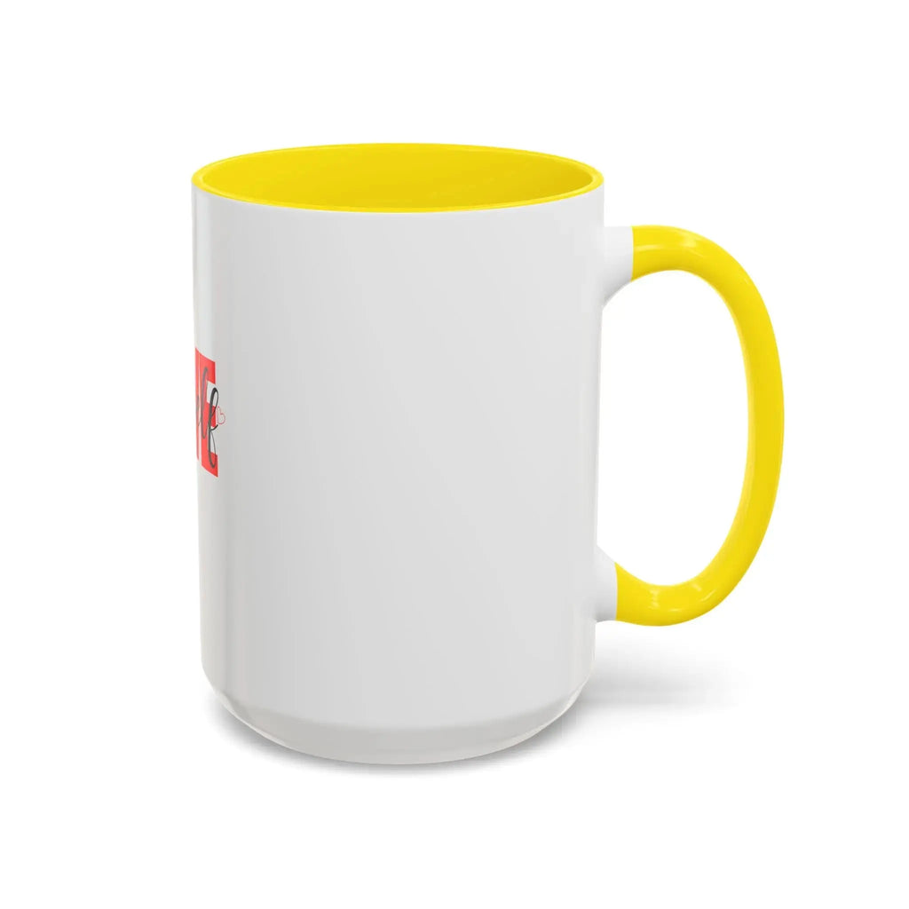 Love Yourself Accent Coffee Mug — Self-Love Inspirational Ceramic Mug Printify