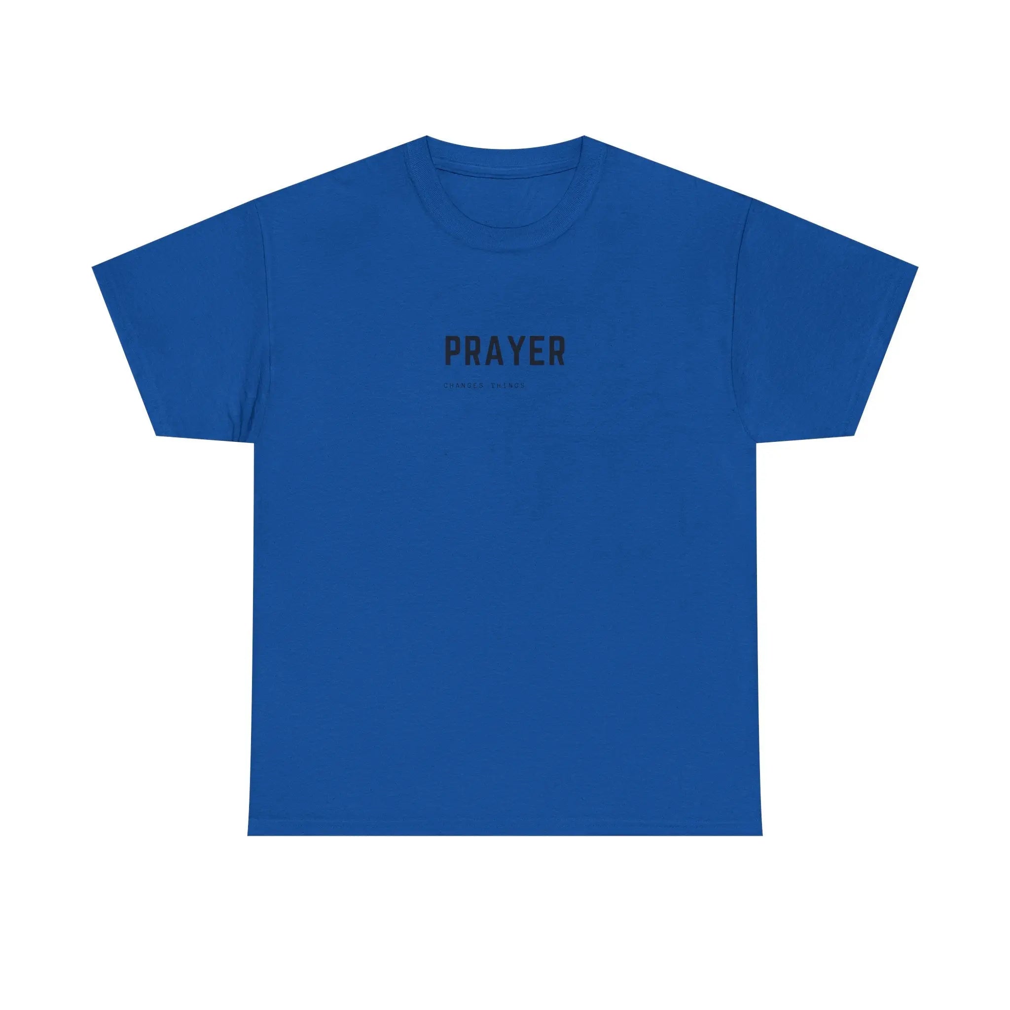 Prayer Tee — Minimal Faith Graphic T-Shirt Printify