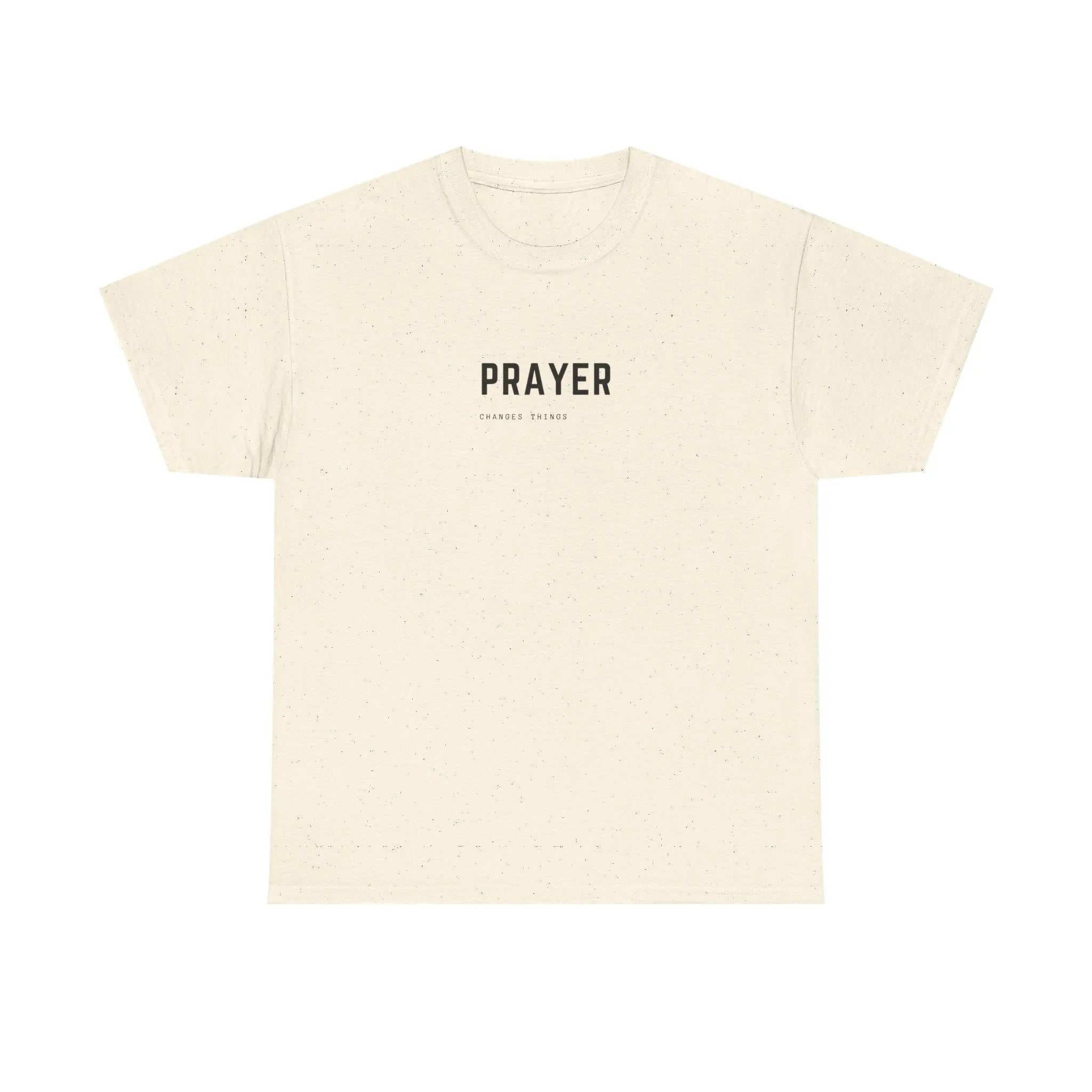 Prayer Tee — Minimal Faith Graphic T-Shirt Printify
