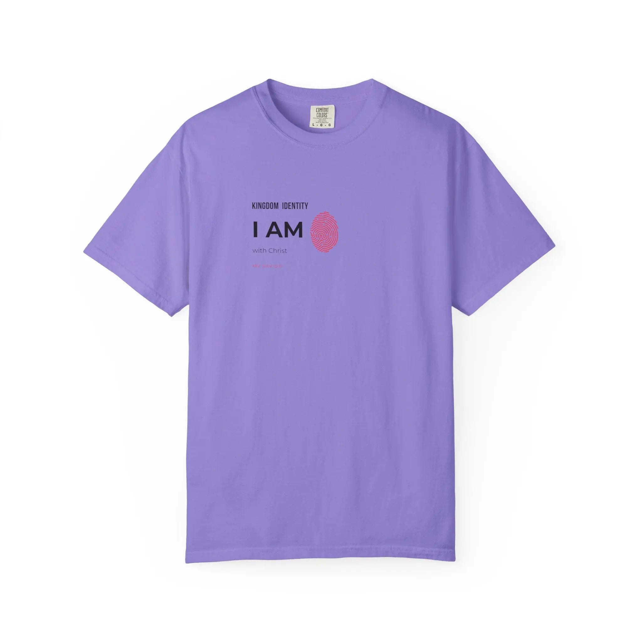 I AM Fingerprint Tee — Empowerment Graphic T-Shirt Printify