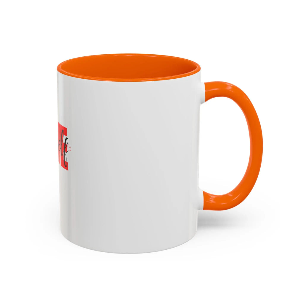 Love Yourself Accent Coffee Mug — Self-Love Inspirational Ceramic Mug Printify