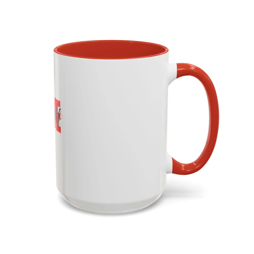 Love Yourself Accent Coffee Mug — Self-Love Inspirational Ceramic Mug Printify