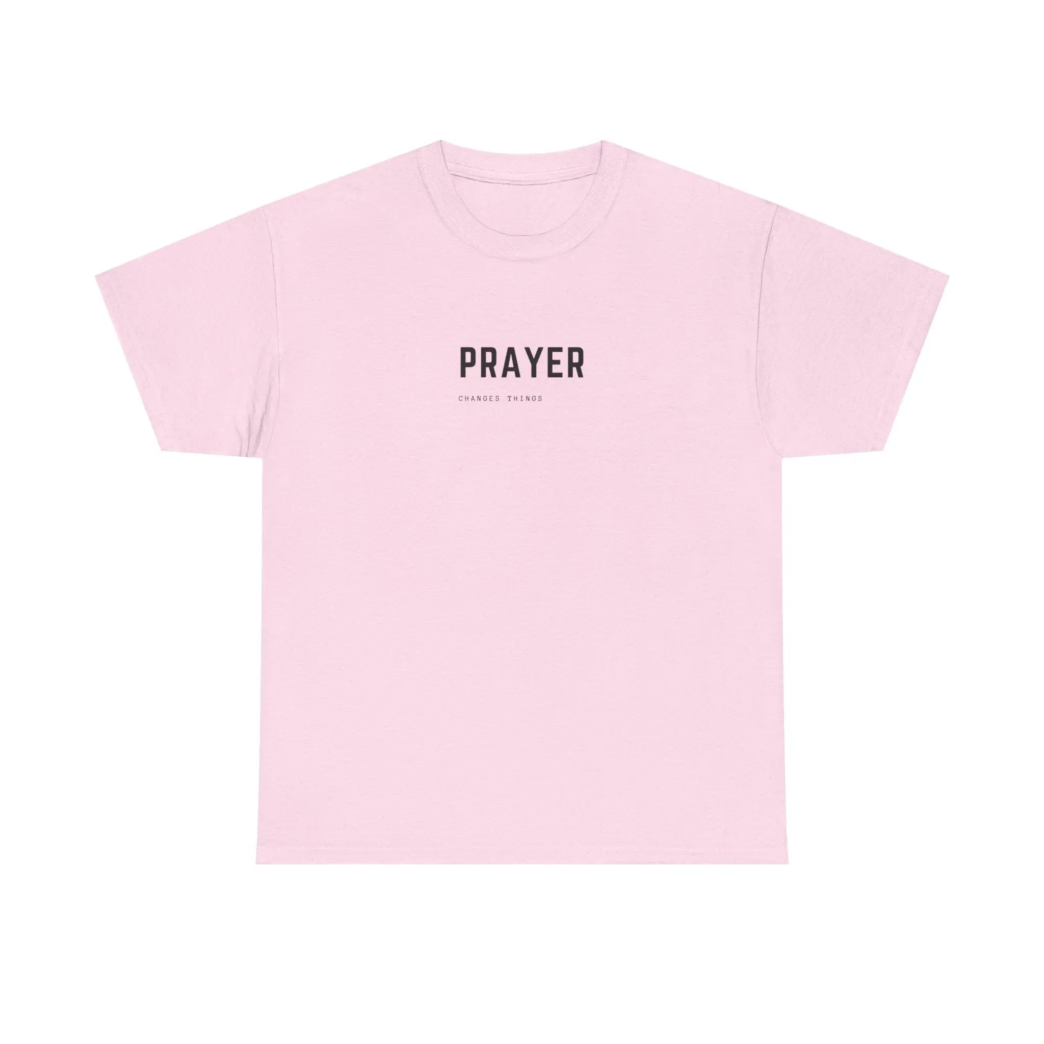 Prayer Tee — Minimal Faith Graphic T-Shirt Printify