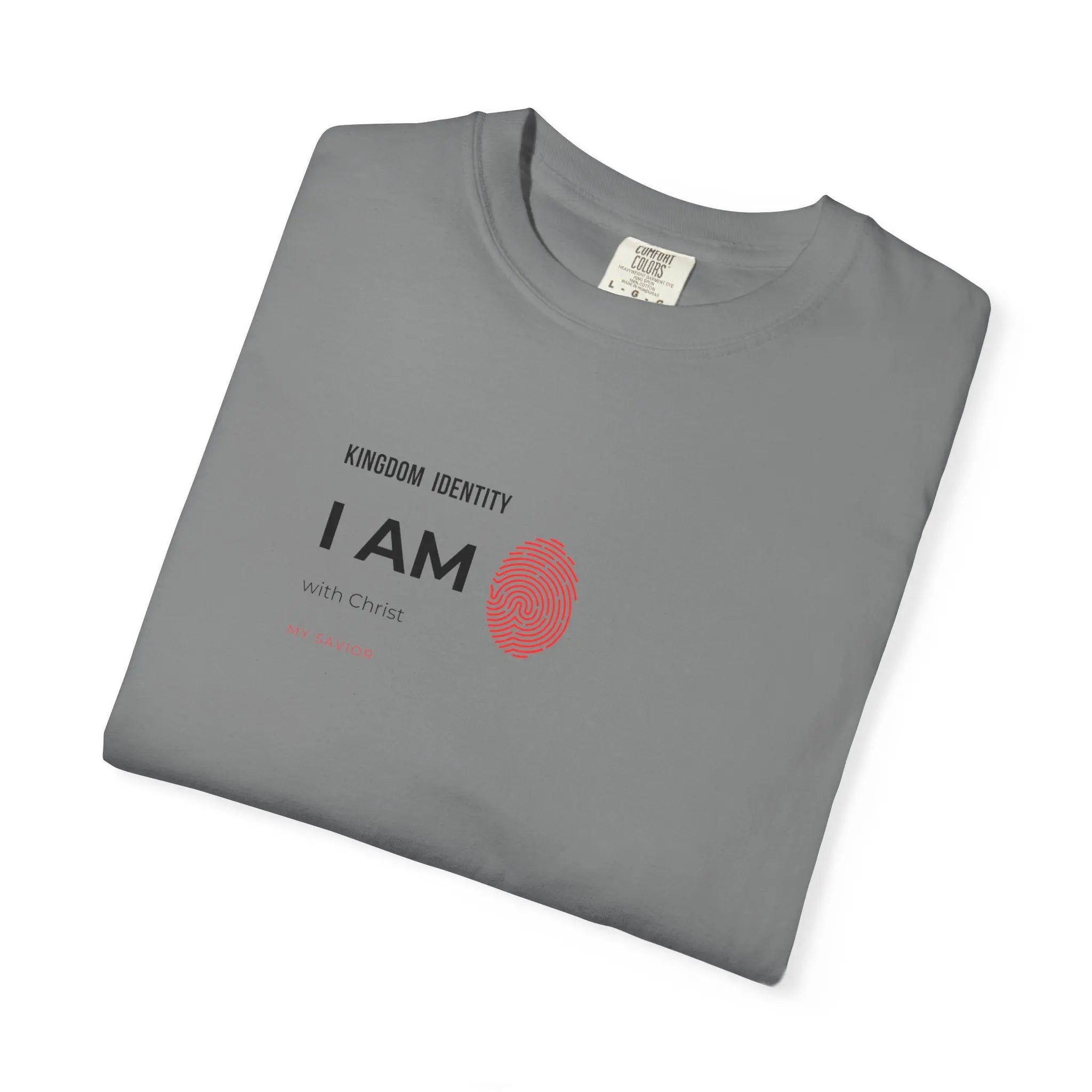 I AM Fingerprint Tee — Empowerment Graphic T-Shirt Printify