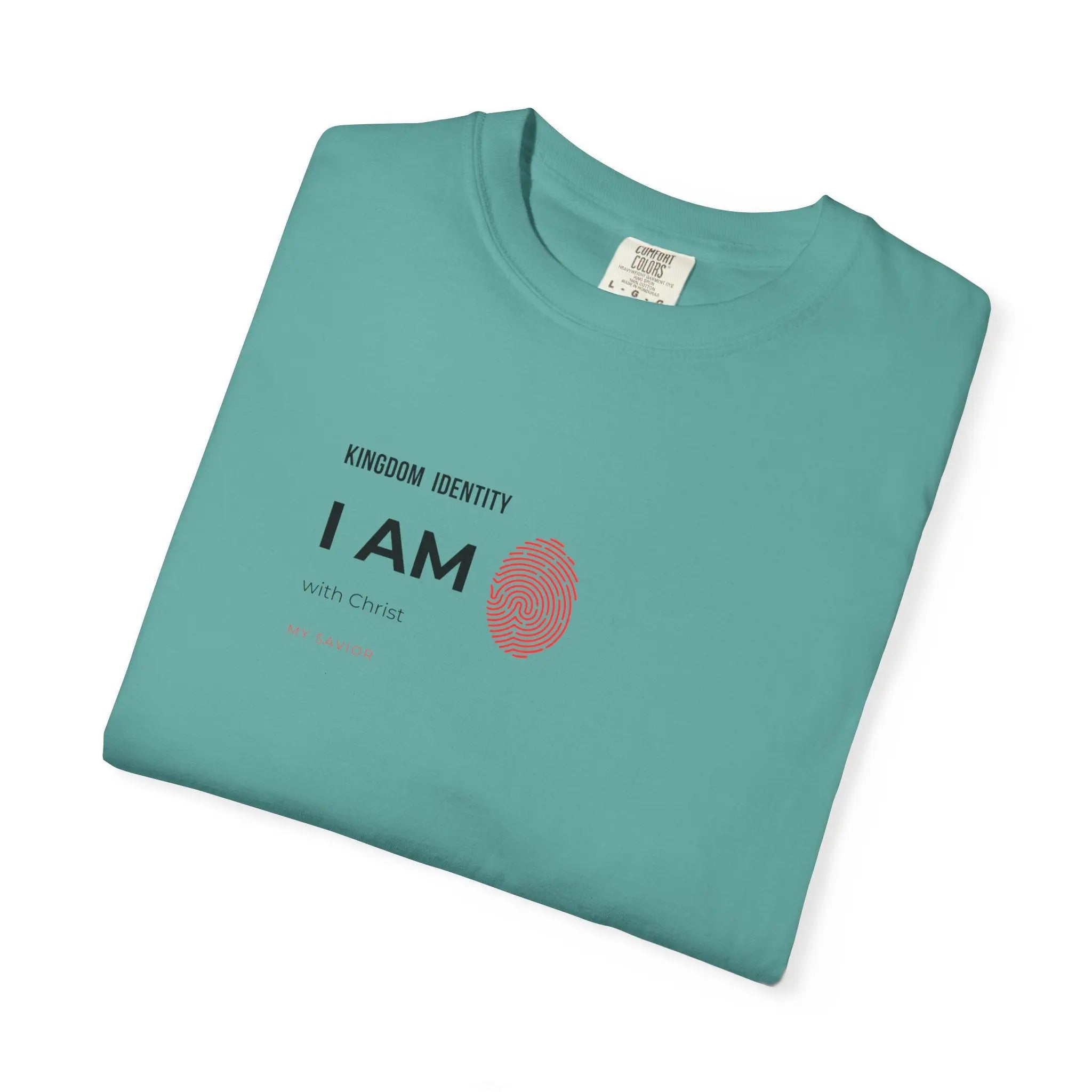 I AM Fingerprint Tee — Empowerment Graphic T-Shirt Printify