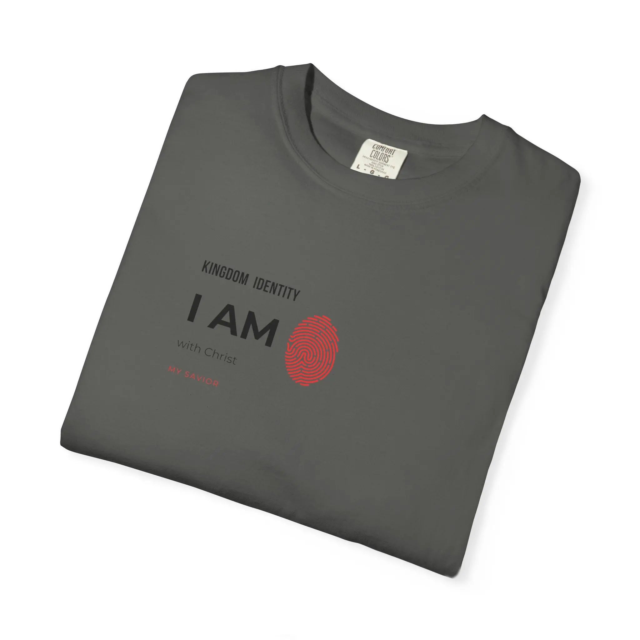 I AM Fingerprint Tee — Empowerment Graphic T-Shirt Printify